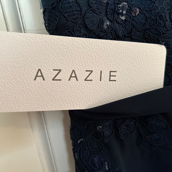 Navy AZAZIE Mother of the Bride Dress - Picture 2 of 7